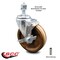 Service Caster 5 Inch High Temp Phenolic Wheel Swivel 1/2 Inch Threaded Stem Caster with Brake SCC-TS20S514-PHSHT-TLB-121315 - alternate 1